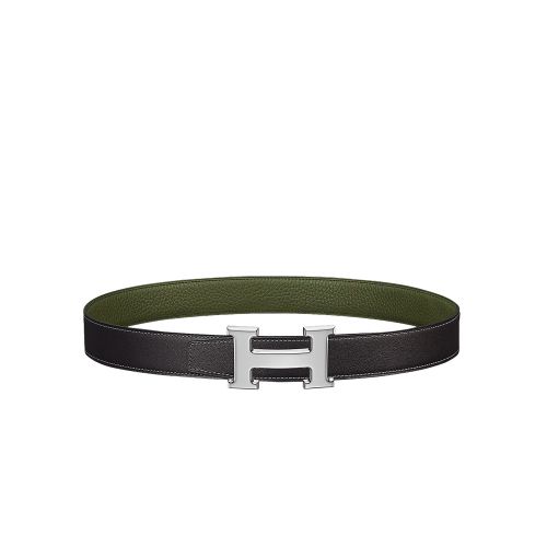 Hermes H Belt Buckle & Reversible Leather Strap 32mm 