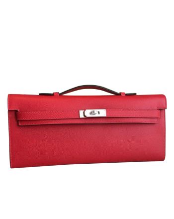 Hermes Kelly Cut Rouge H